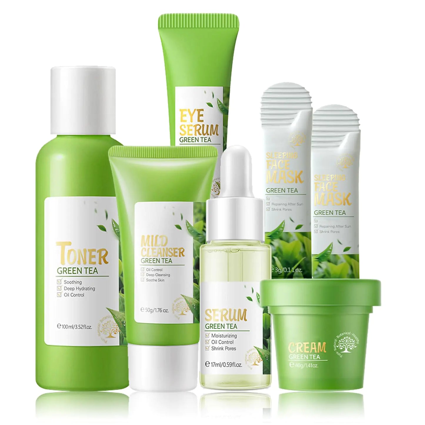 Green Tea Skin Care Set